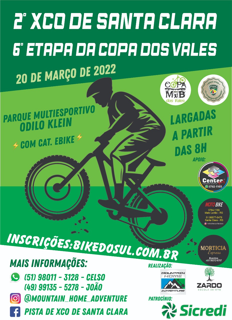 2º XCO de Santa Clara - 6ª Etapa Copa MTB dos Vales