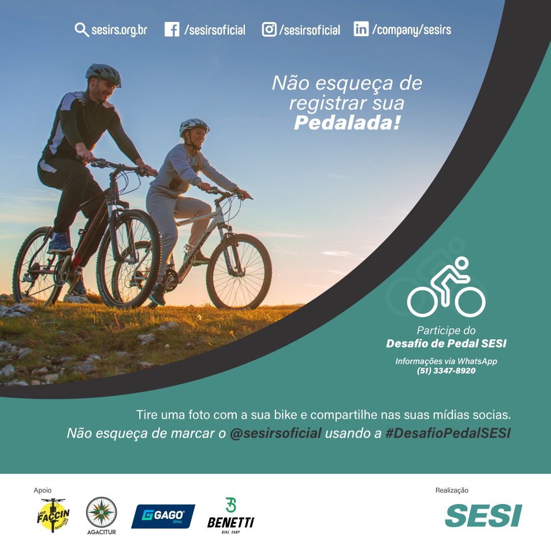 DESAFIO DE PEDAL SESI/RS.