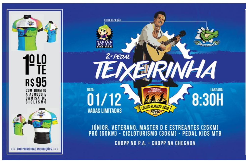 2º Pedal Teixeirinha